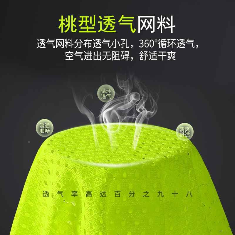 极速反光背心安全服骑行施工反光衣交通环卫工作服美团萤光黄马甲