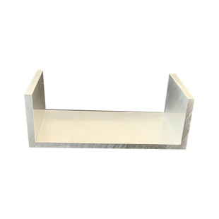 铝合金U型槽116x 5mm槽铝内径106mm铝合金槽铝 极速U型槽铝116