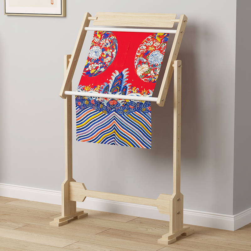 中号可调固定帮手十字绣架专用绣架支架家用小型绣绷绣花刺绣架子