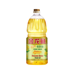 金龙鱼菜籽油1.8L特选一级非转基因压榨食用油健康物理压榨植物油