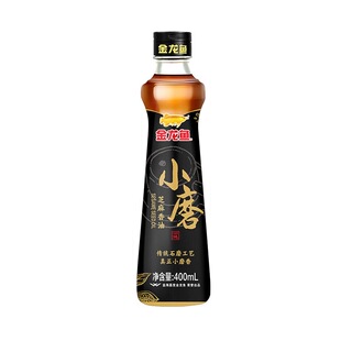 瓶小磨芝麻香油调味凉拌油 金龙鱼纯芝麻油400ml 25年1月生产