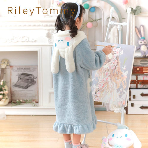 英国RileyTommy长款玉桂狗睡袍