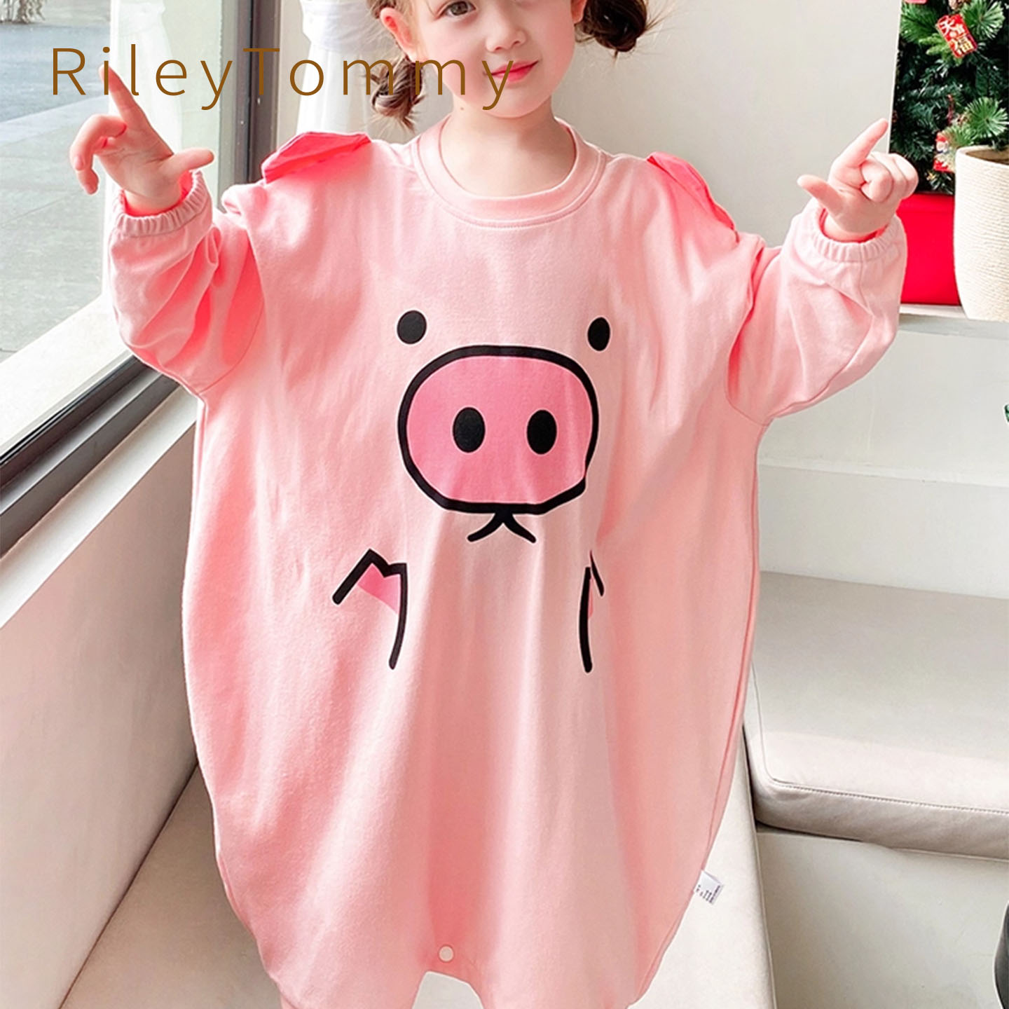 英国RileyTommy春秋季居家款睡裙