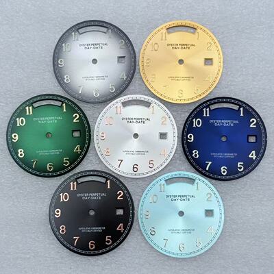 8285机改装字面数字表盘 适装8285机芯手表配件31 mm