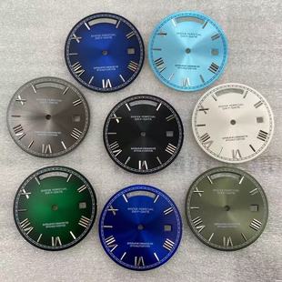 新款改装8285机壳+带套装罗马钉表盘装8285机芯