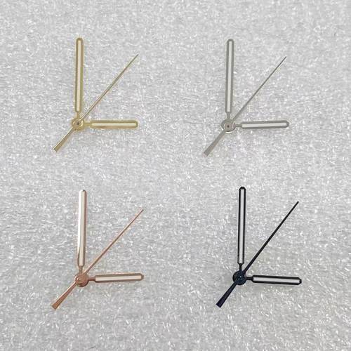 三针款指针手表配件绿夜光表针nh35机芯表针配31.8表盘绿夜光