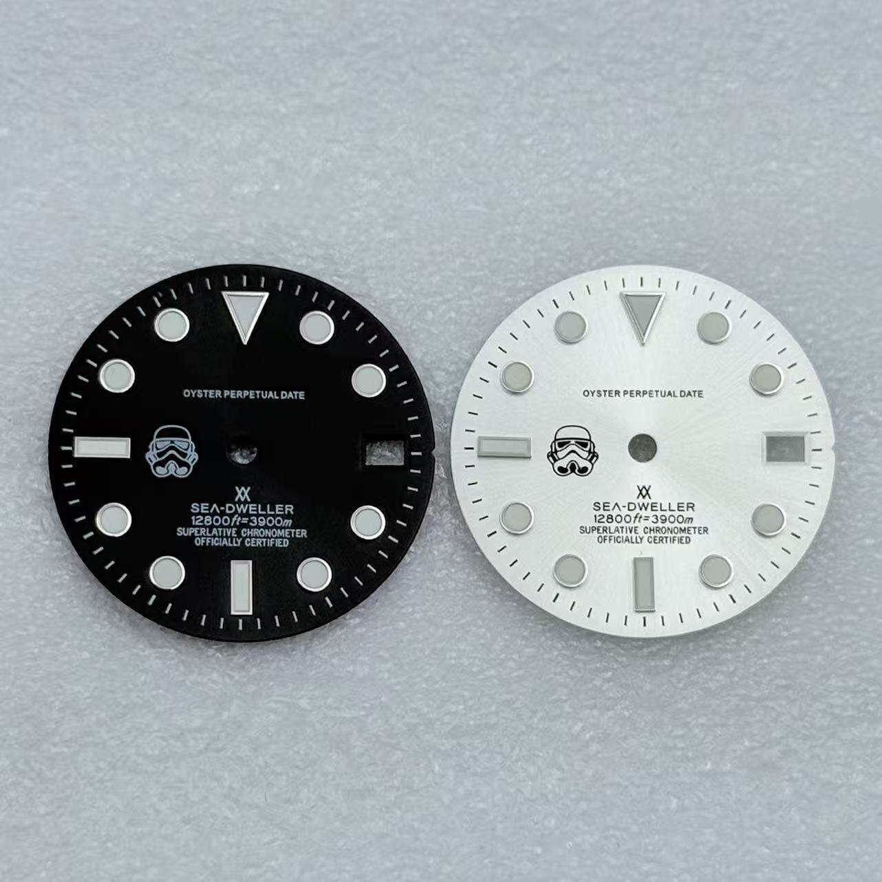 水鬼NH35表盘 直径28.5mm 发绿夜光 NH36字面改装手表配件,手表,配件,淘宝优惠券,粉丝福利购,淘宝优惠卷