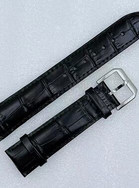 手表皮带，牛头层皮，20 mm带宽