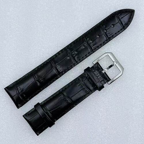 手表皮带，牛头层皮，20 mm带宽