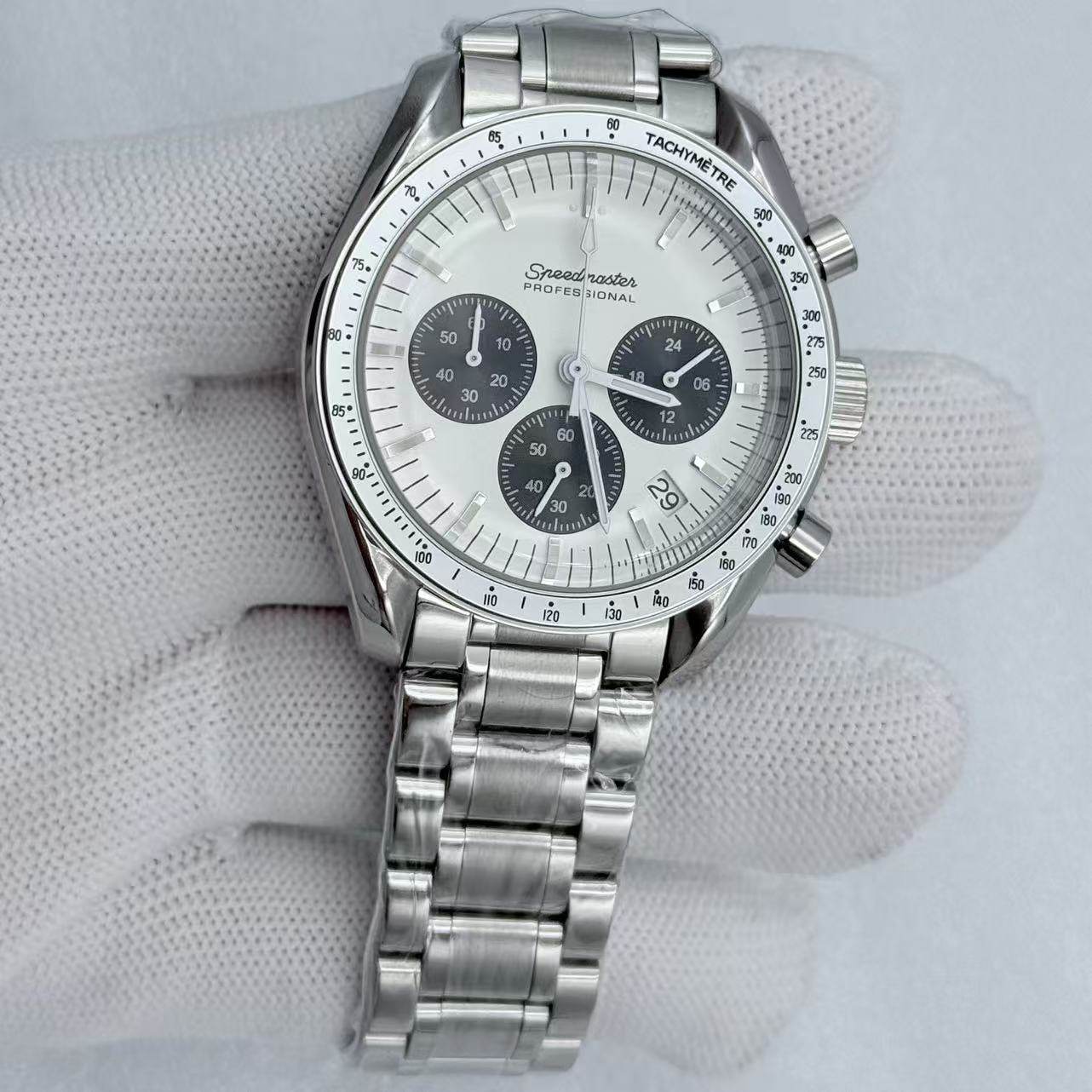 超霸32.5mm改装配件 多功能计时6针表盘 VK63机芯字面,手表,配件,淘宝优惠券,粉丝福利购,淘宝优惠卷