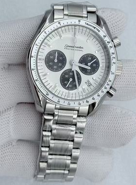 超霸32.5mm改装配件 多功能计时6针表盘 VK63机芯字面