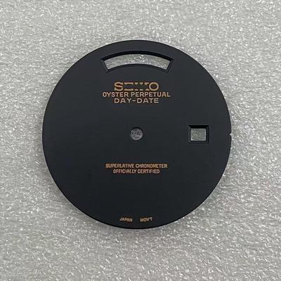 31mm表盘改装字面印刷表盘定制无夜光适装8285机芯手表配件