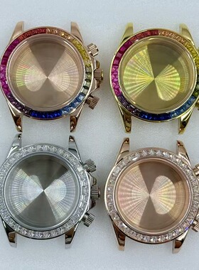 VK63机芯表壳蓝宝石玻璃 适合29.5 mm表盘 手表改装配件