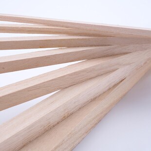 极速Length 30cm Long Square Wooden Bar Wood  Strips  Airplan