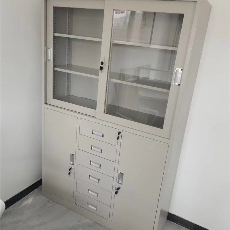 好货宽中六斗文件柜资料柜移门档案柜