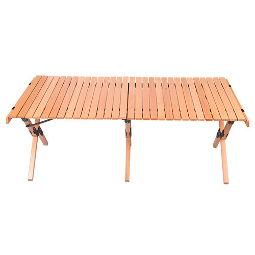好货Egg roll table outdoor camping picnic table folding soli