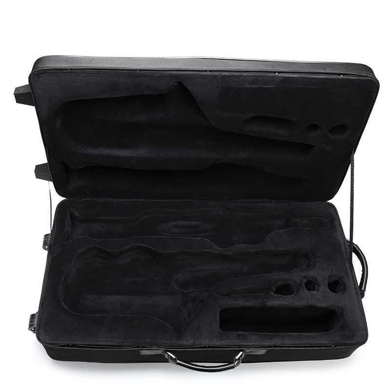 两只支高音次中音萨克斯合体箱包盒子带拉杆拖滑轮子乐器拉杆箱包