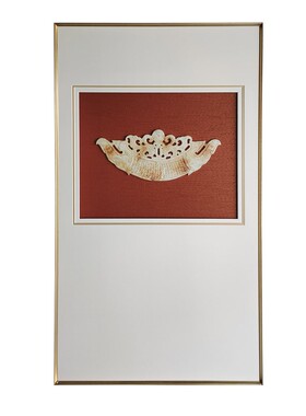 好货新贵族 简约入户玄关装饰画挂画沙发背景墙壁画 竖版新中式装