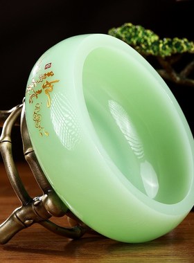 喜上眉梢铜喜鹊摆件聚宝盆客厅玄关酒柜简约大气装饰新家乔迁礼品