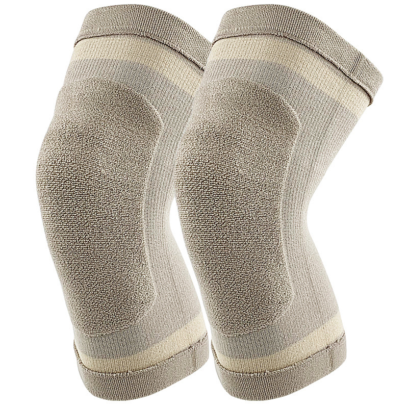 1 Pair Women Men Winter Knee Warmers Pads Thicken Fleece Kne