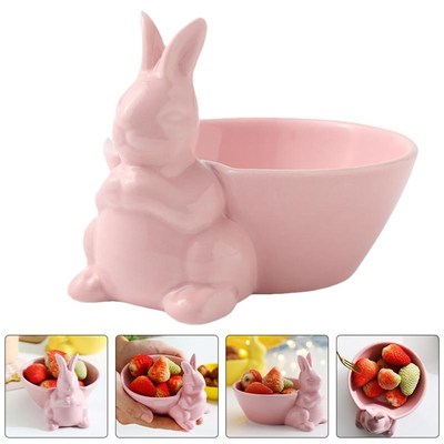 1Pc Easter Tableware  Fruit Salad Bowl Food Serving Containe
