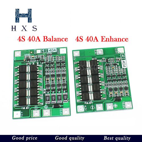 极速4S 40A Li ion Lithium Battery 18650 Charger PCB BMS Prot