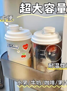 便携冷萃杯冷水杯随手杯冰箱冷水壶轻巧家用食品级夏日外带冷冻杯