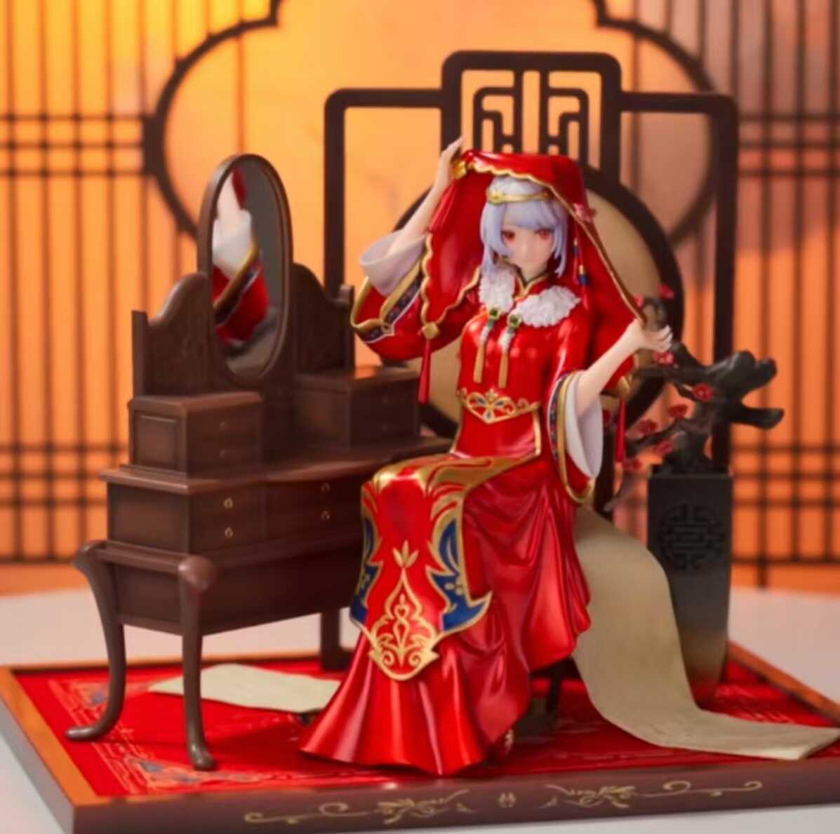 myethos 哔哩哔哩bilbi2233良辰美景不问天主题 磁吸手办国风新娘