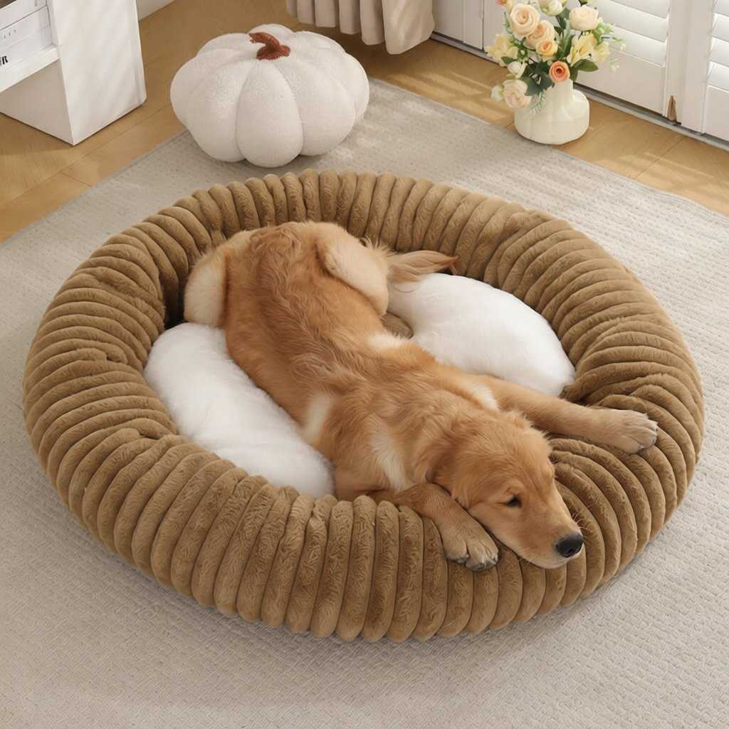 新款狗窝猫窝狗圆形宠物窝狗床