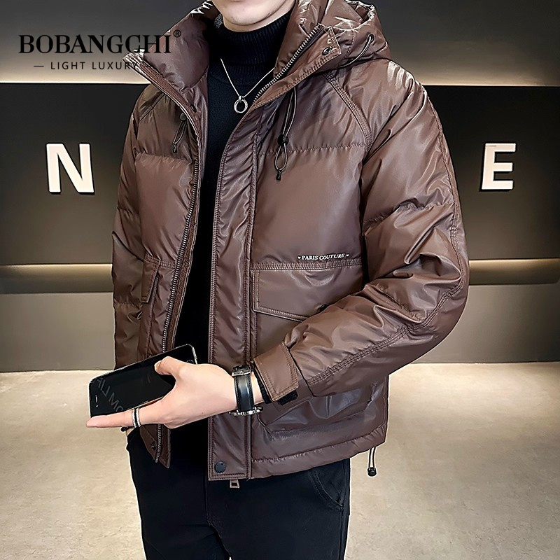 高端轻薄羽绒服男士2025冬季新款
