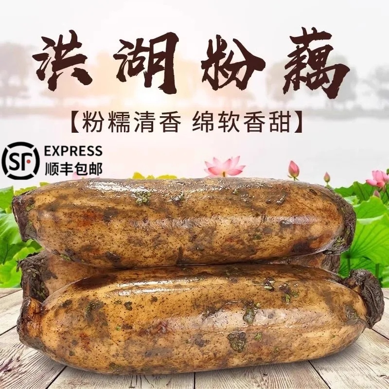 洪湖特产新鲜莲藕煲汤粉藕