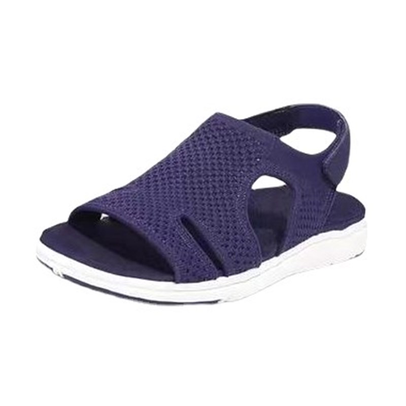 Fish Head Casual Fashion Sandals Low Heel Womens Shoes Orig