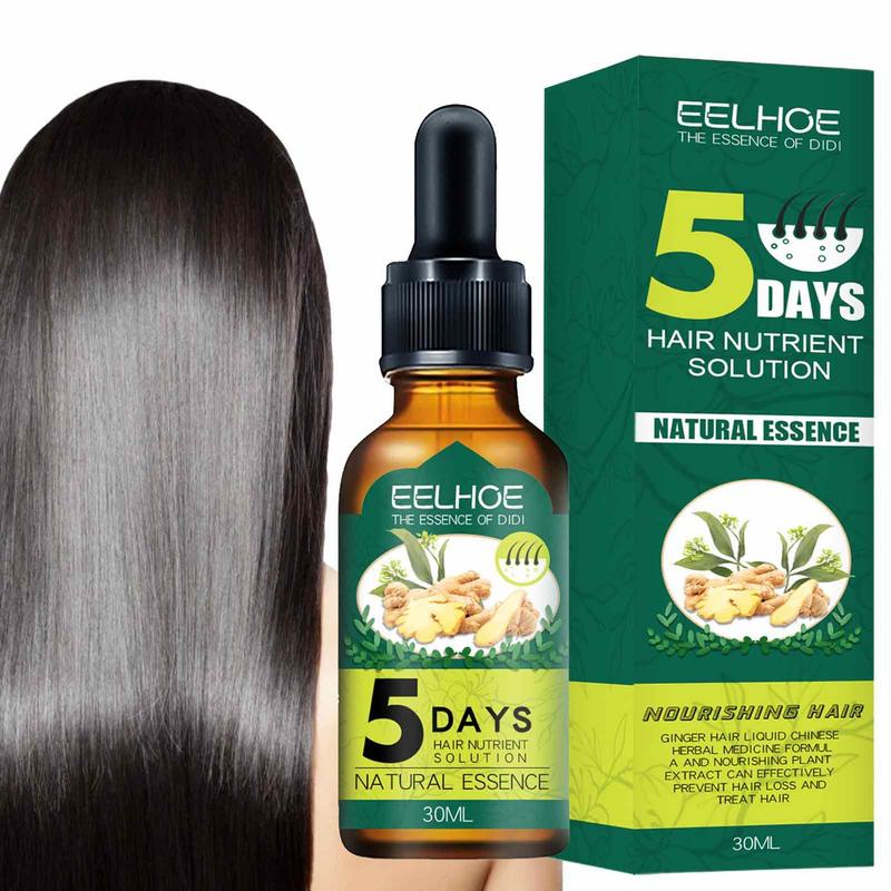 5 Days Ginger Essential Regrowth Oil Nourish Scalp Repair Ha