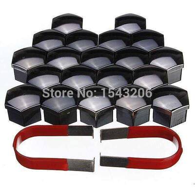 20pcs 17mm Universal Car Plastic Caps Bolts Head Cove