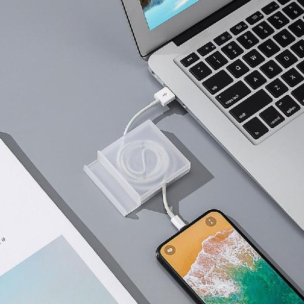 Multifunction Cable Management Box Durable Charging Cable