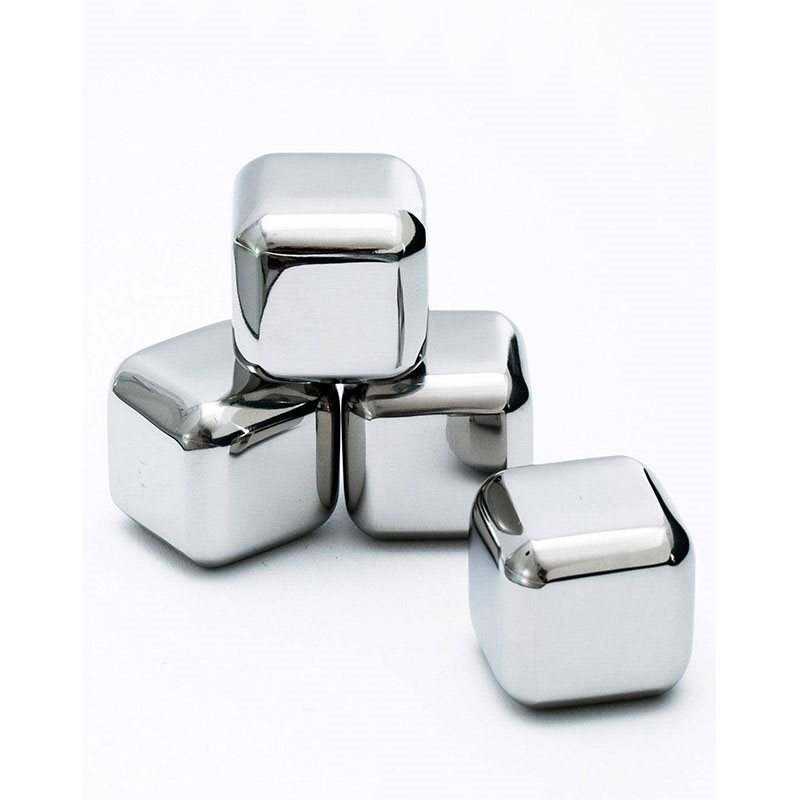 ice cube stainless steel ice cube whiskey ice metal ice