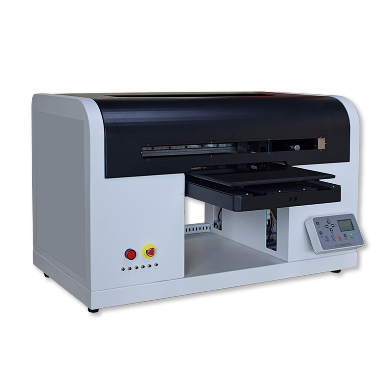 平板uv打印机小型A3圆柱酒瓶亚克力金属塑料礼盒标牌个性印刷直销