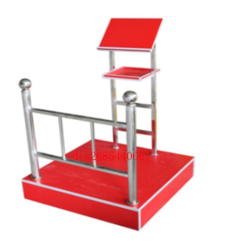 塑料合唱台可移动摺叠伸缩多功能舞台PE三层四层合唱台实木指厂家