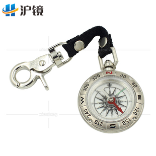 速发金绳带挂属指南针仿古怀表式高古复档型指北针礼盒包装