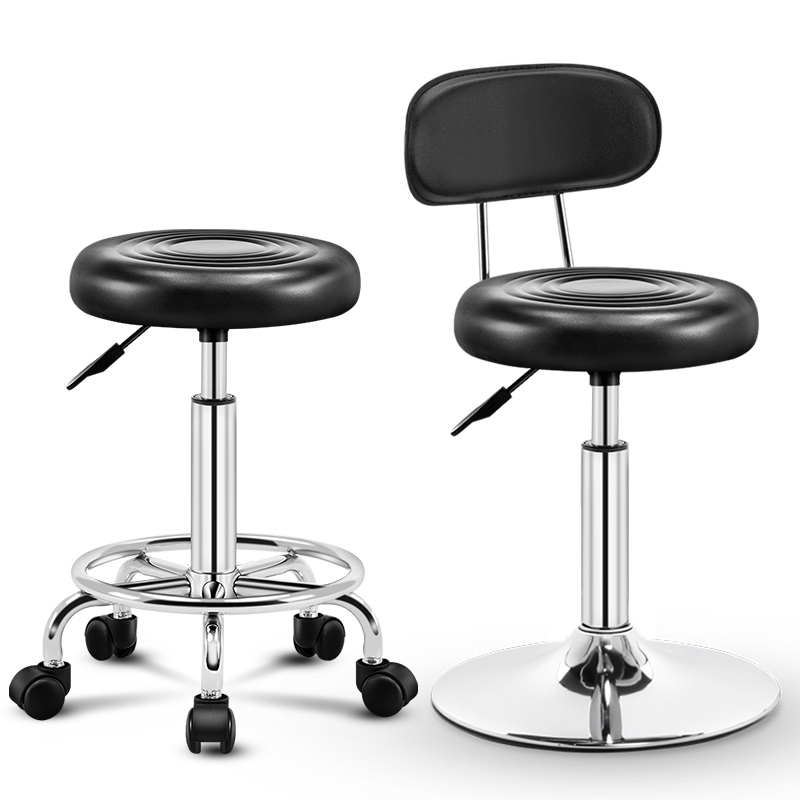 速发吧台椅简约酒吧椅可升高椅脚吧凳家用旋转靠背转降圆凳子