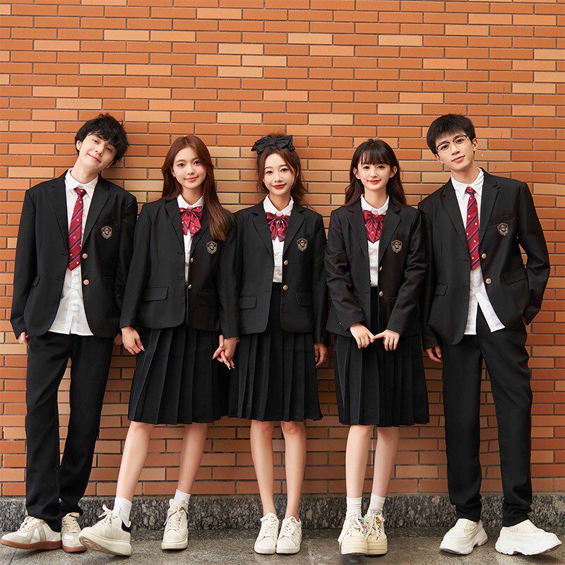 速发唱诵合朗演出服高中生学院风班运套装初中学生服动会韩版校服