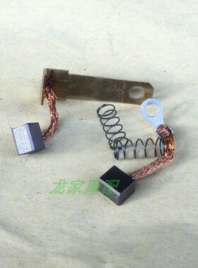 速发五H100TWA羊摩本GCC田SCR喜优悦小公主H托车启动碳刷马达炭刷