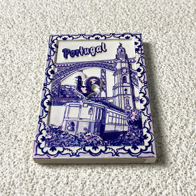 葡萄牙里斯本创意街景路牌冰箱贴