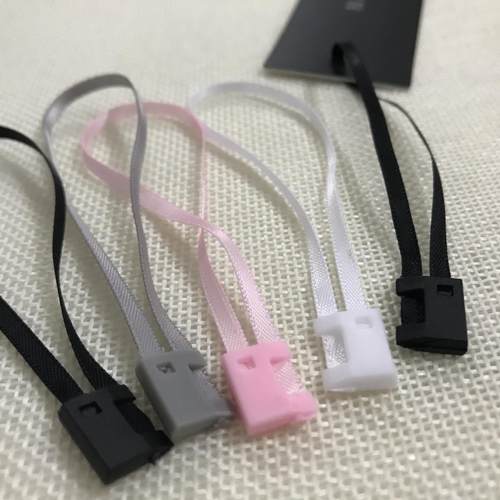 新款丝带吊粒 服装纺织辅料吊牌绳子 吊牌挂绳手穿线厂家直销热销