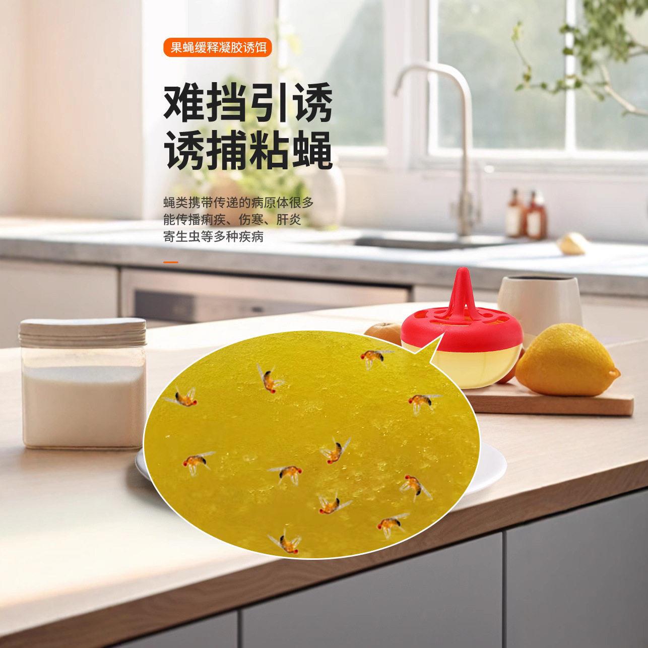 家用吸虫灯粘虫纸11厘米插卡式固态无毒防蚊跳虫粘板家用商用通用