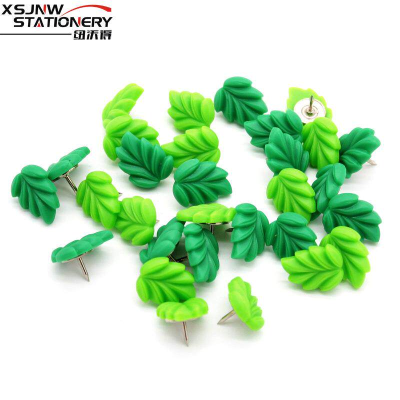 直销高品质创意图钉美术固定钉留言板照片墙装饰摁钉树叶工字钉