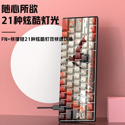 银韧无线蓝牙三模小机械键键盘