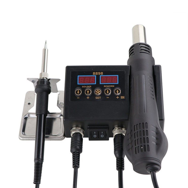 2 In 1 750W Soldering Station 8898 Digital Display Rework We