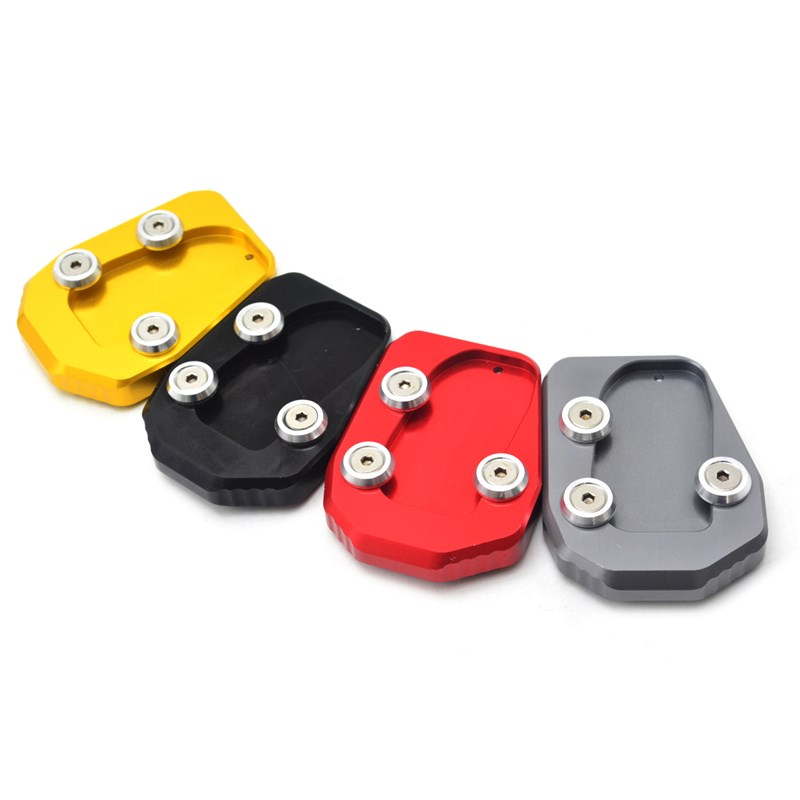 适用雅马哈MT03/07/09改装FJ/FZ09加大脚撑底座盖帽边撑配件