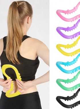 Massage Yoga Circle TPE Pilates Ring Workout Gym Home Physic